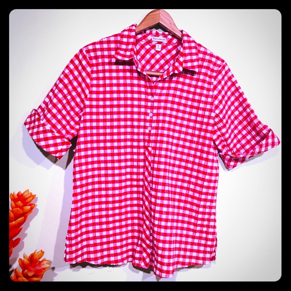 Rebecca Malone Tops - Rebecca Malone Red and white stripe